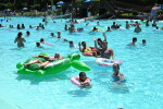Beach club pool